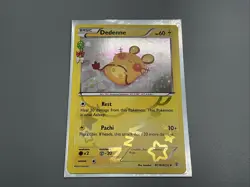 Dedenne RC10/RC32 Generations Radient Collection Ultra Rare Holo Pokemon Card - Image 2