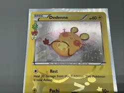 Dedenne RC10/RC32 Generations Radient Collection Ultra Rare Holo Pokemon Card - Image 3