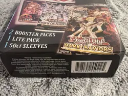 💥Yu-Gi-Oh! Chaos Hanger Box Lot 2 Booster Packs, 1 Lite Pack & Sleeves Sealed💥 - Image 3