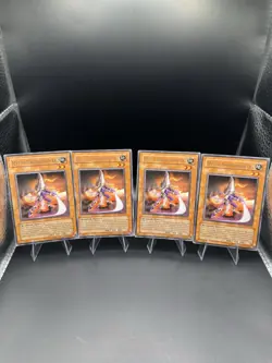 Yu-Gi-Oh! TCG Mystic Swordsman LV2 SOD-EN011 Lot Of 4 Ranging From LP-HP - Image 1