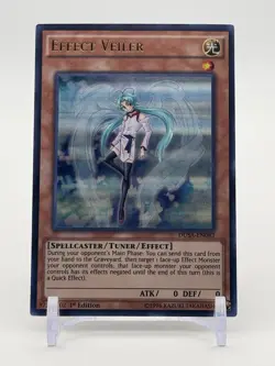 Yu-Gi-Oh! Effect Veiler Ultra Rare 1st Edition DUSA-EN083 NM - Image 1