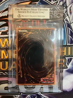 Yu-Gi-Oh! Reverse Foil Error Secret Rare Jinzo PSV-000 BGS 8.5 - Image 2