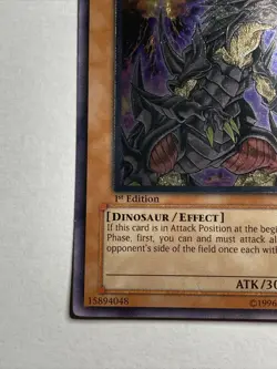 🔴Ultimate Tyranno POTD-EN020 1st Edition MINT Ultimate Rare YuGiOh! 🔴NP - Image 2