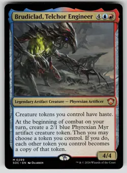 Brudiclad, Telchor Engineer Mythic Commander: Secrets of Strixhaven 299 MTG NM - Image 1