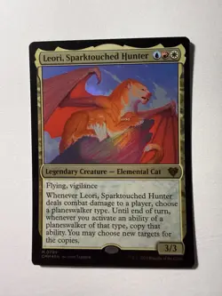 MTG Leori, Sparktouched Hunter Foil Commander Masters # 709 NM - Image 1