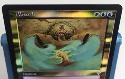 Magic The Gathering ABSORB Foil Invasion Mtg LP Lightly Played - Image 2