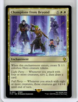 Near Mint or Better Champions from Beyond #11 W/Tracking *B2G1* - Image 1