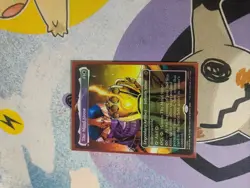 MTG Marvel Super Heroes The Mind Stone 0386 Mythic Foil Full Art Thanos Artifact - Image 1
