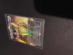 MTG Marvel Super Heroes The Mind Stone 0386 Mythic Foil Full Art Thanos Artifact - Image 2
