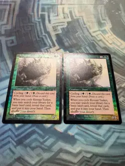 MTG 2X Foil Krosan Tusker Onslaught ( 1X EX/LP- & 1X MP ) - Image 2