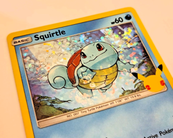 Squirtle 17/25 McDonald's 25th Anniversary Holo Pokemon Card Promo 2021 NM - Image 2