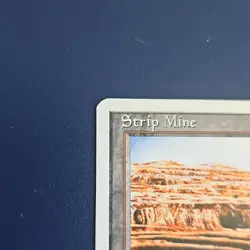 1995 Magic MTG Strip Mine 4th Edition 4ED Uncommon Land Vintage EDH English - Image 2