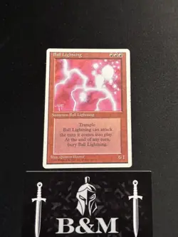 MTG - Ball Lightning - 4th Edition - Rare - MP - Image 1
