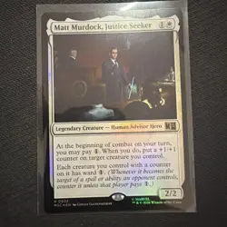 Matt Murdock, Justice Seeker Commander: Marvel Super Heroes Foil - Image 1