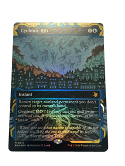 MTG Cyclonic Rift FOIL NM Strixhaven Mystical Archive SOA #0018 - IN MAG CASE - Image 4