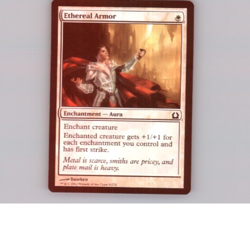 MTG - Ethereal Armor - Free P+P - Image 1