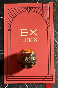 MTG Secret Lair Encyclopedia of Magic Countdown Kit D26 Spindown Die (A–Z) - Image 1