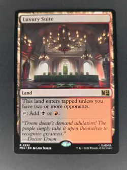 Luxury Suite | Commander: Marvel Super Heroes MSC | R 0252 NM MtG Magic - Image 1
