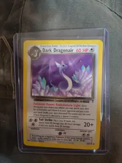 Pokemon TCG Dark Dragonair Card 33/82 Team Rocket Set vintage 1999 - Image 1