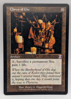 Claws of Gix Timeshifted Regular x1 Time Spiral - Image 1