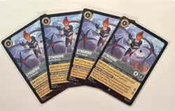 Disney Lorcana Syndrome Out for Revenge 172/204 Super Rare Wilds Unknown Set 4x - Image 1