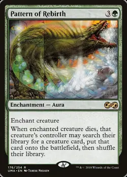 Pattern of Rebirth #176 Rare MTG Ultimate Masters LP English - Image 1