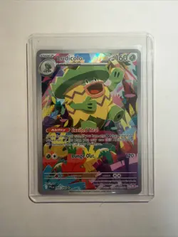 Ludicolo 095/094 Me02: Phantasmal Flames Holo Full Art IR Pokemon TCG NM - Image 1
