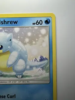 Pokemon TCG Card Alolan Sandshrew Guardians Rising 19/145 Common Pokemon - Image 2