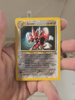 Scizor 33 Black Star Promo Pokemon Card - Image 1