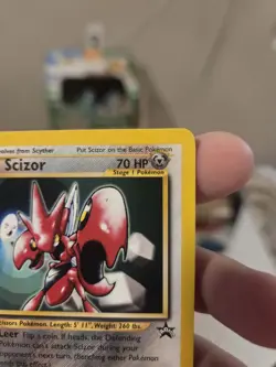 Scizor 33 Black Star Promo Pokemon Card - Image 5