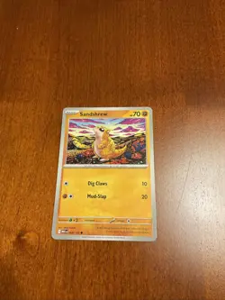 Sandshrew 068/132 Mega Evolution Regular Pokemon TCG Card - Image 1