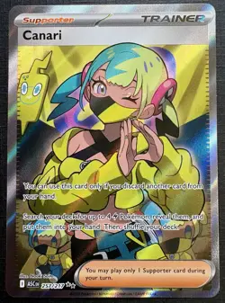 2026 Pokemon - Canari 257/217 - Ascended Heroes - FULL ART Trainer ULTRA RARE - Image 1