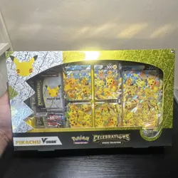 Pokemon TCG Celebrations Pikachu V-UNION Special Collection Box Promo 2021 EN - Image 2
