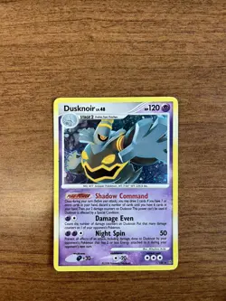 2008 Pokemon Dusknoir Lv.48 1/100 Stormfront Holo Rare - Image 1