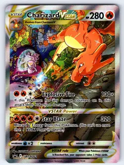 Charizard VSTAR SWSH262 Holo Promo Sword & Shield Promo Pokemon Near Mint - Image 1