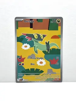 Pokemon TCG Dreepy 247/217 Me: Ascended Heroes Illustration Rare Holo NM - Image 1