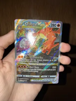 Charizard VSTAR SWSH262 Full Art Holo Pokemon TCG Promo Card Near Mint Condition - Image 2
