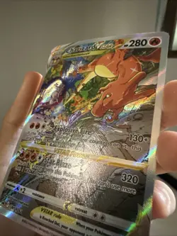 Charizard VSTAR SWSH262 Full Art Holo Pokemon TCG Promo Card Near Mint Condition - Image 4