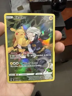 Pokemon Pikachu TCG TG05/TG30 Swsh11: Lost Origin Trainer Gallery Holo Card - Image 2