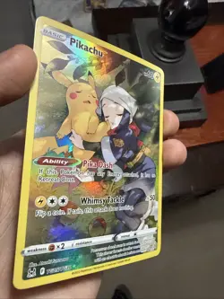 Pokemon Pikachu TCG TG05/TG30 Swsh11: Lost Origin Trainer Gallery Holo Card - Image 3