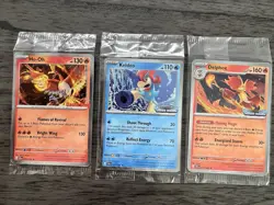 Pokemon TCG Chaos Rising Stamped Promo Set Ho-Oh Keldeo Delphox Sealed - Image 1