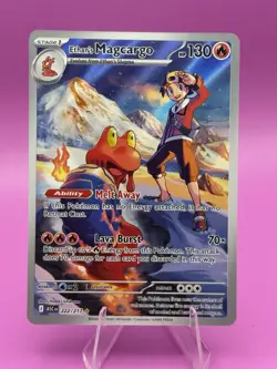 Pokemon TCG Ethan’s Magcargo 222/217 Ascended Heroes IR NM - Image 1