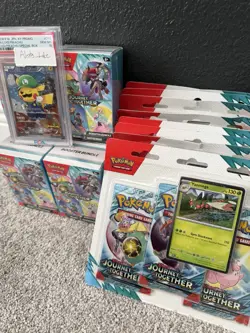 Pokemon TCG Journey Together Booster Bundle (6) + Blister (8) Bundle - Image 1