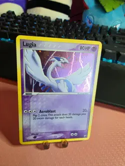 Pokemon TCG Lugia 29/115 EX Unseen Forces Holo Rare 80 HP English 2005 - Image 2
