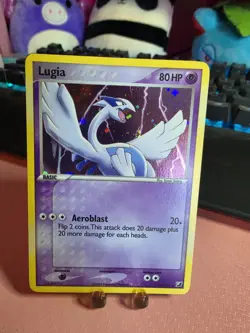 Pokemon TCG Lugia 29/115 EX Unseen Forces Holo Rare 80 HP English 2005 - Image 3