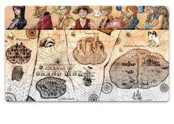 O-P Map Playing Board Game Mat Card Zones CCG OPCG Playmat Mousepad One Piece - Image 1