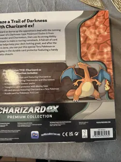 Pokemon TCG Charizard ex Premium Collection Box 2023 English 3 Promo Etched - Image 4