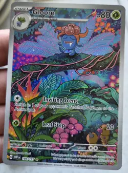 Pokemon Card - Gloom - Illustration Rare - Obsidian Flames - 198/197 - NM - Image 3