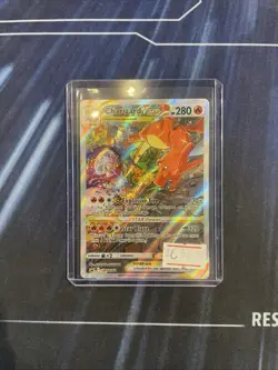 2022 Pokemon TCG Charizard VSTAR SWSH262 Full Art Black Star Promo Holo Card - Image 3