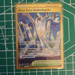 The Pokemon Company Area Zero Underdepths 174/142 Stellar Crown Secret Rare Holo - Image 1